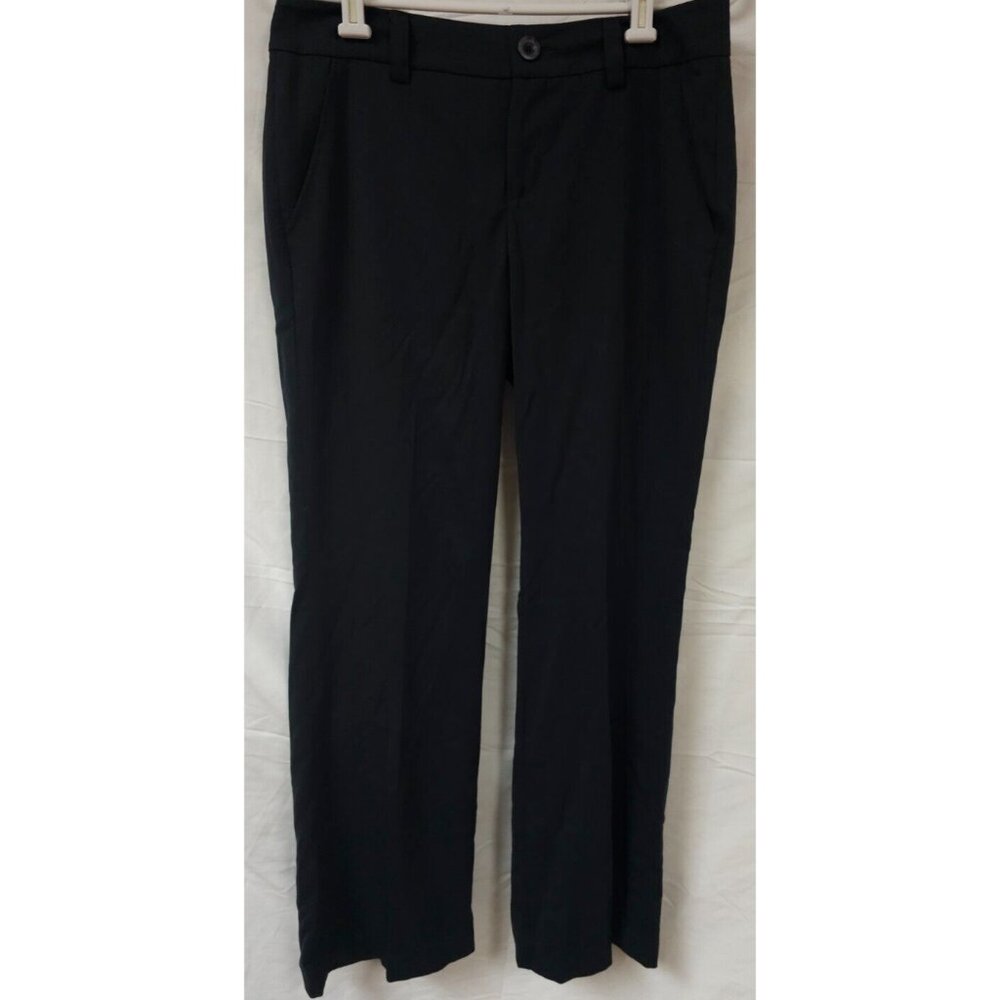Cabi 367R Bossy Trouser 8 Charcoal Gray Black Bootcut Dress Pants Slacks 32x30